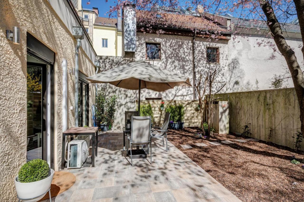 Cozy Modern Apartment With Garden In The Center Next To Oktoberfest Мюнхен Екстер'єр фото
